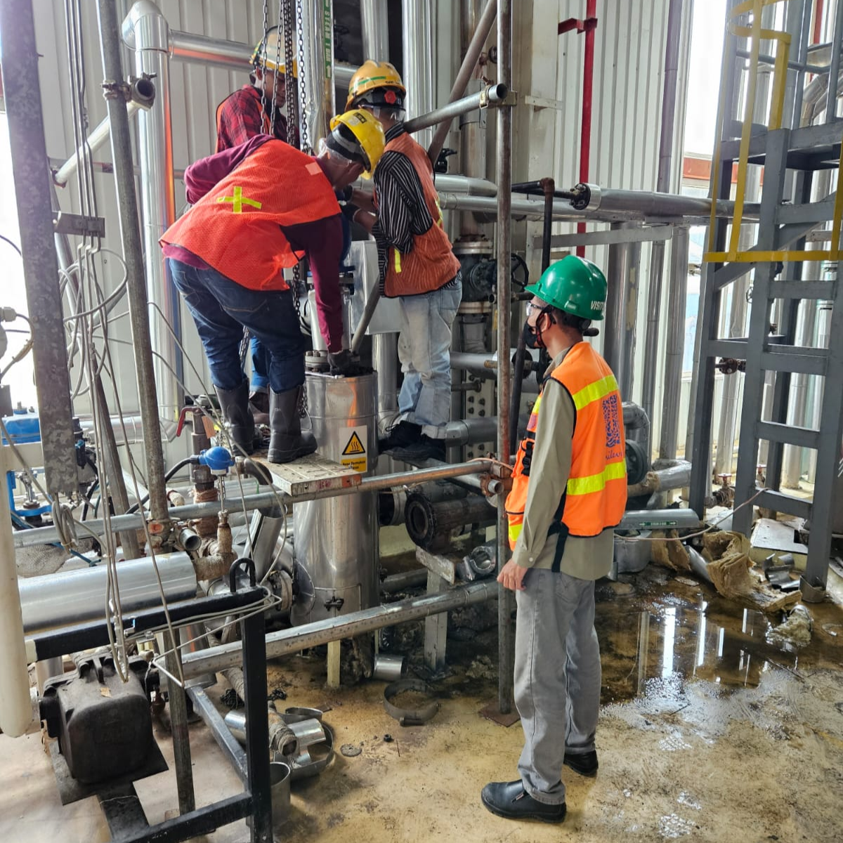 Installation Supervise - Flash Steam Control Valve